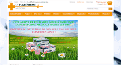 Desktop Screenshot of laplateformemedicale.com
